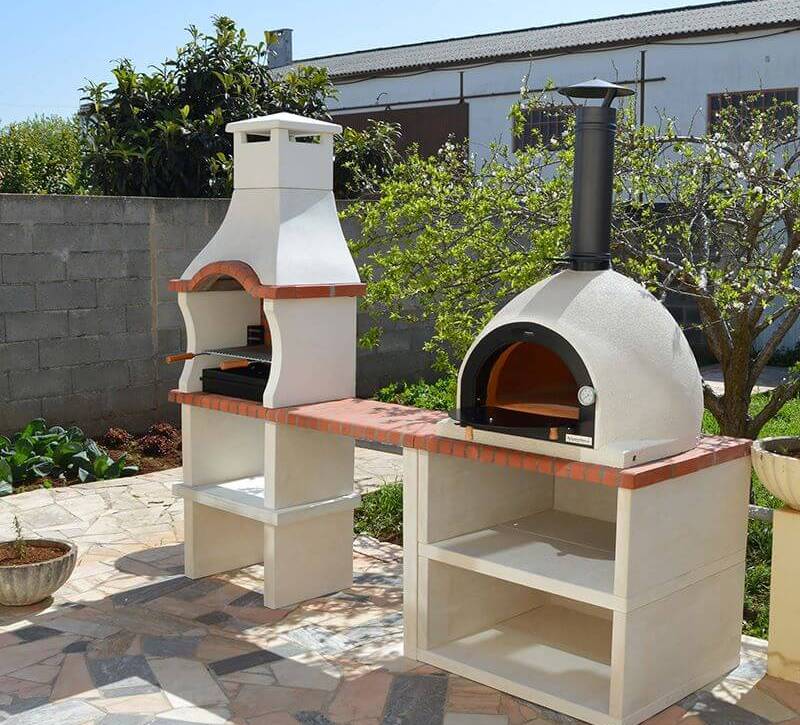 Springfield Outdoor Kitchen Pizza Oven & BBQ Grill