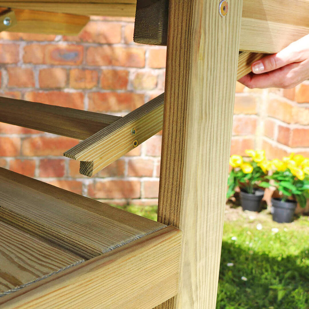 Wooden Pizza Oven Stand