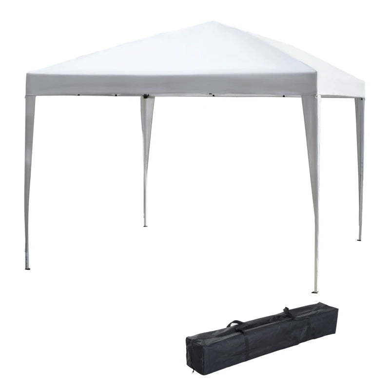 Outsunny 3 x 3M Garden Pop Up Gazebo Height Adjustable Marquee Party Tent Wedding Canopy