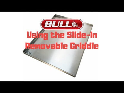 Bull Removable Grill Griddle Stainless Steel