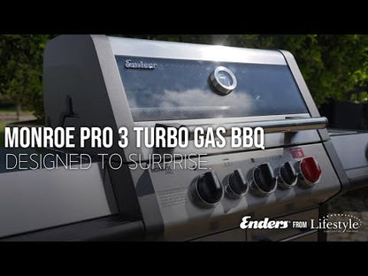 Enders Monroe Pro 3 Sik Turbo Gas BBQ