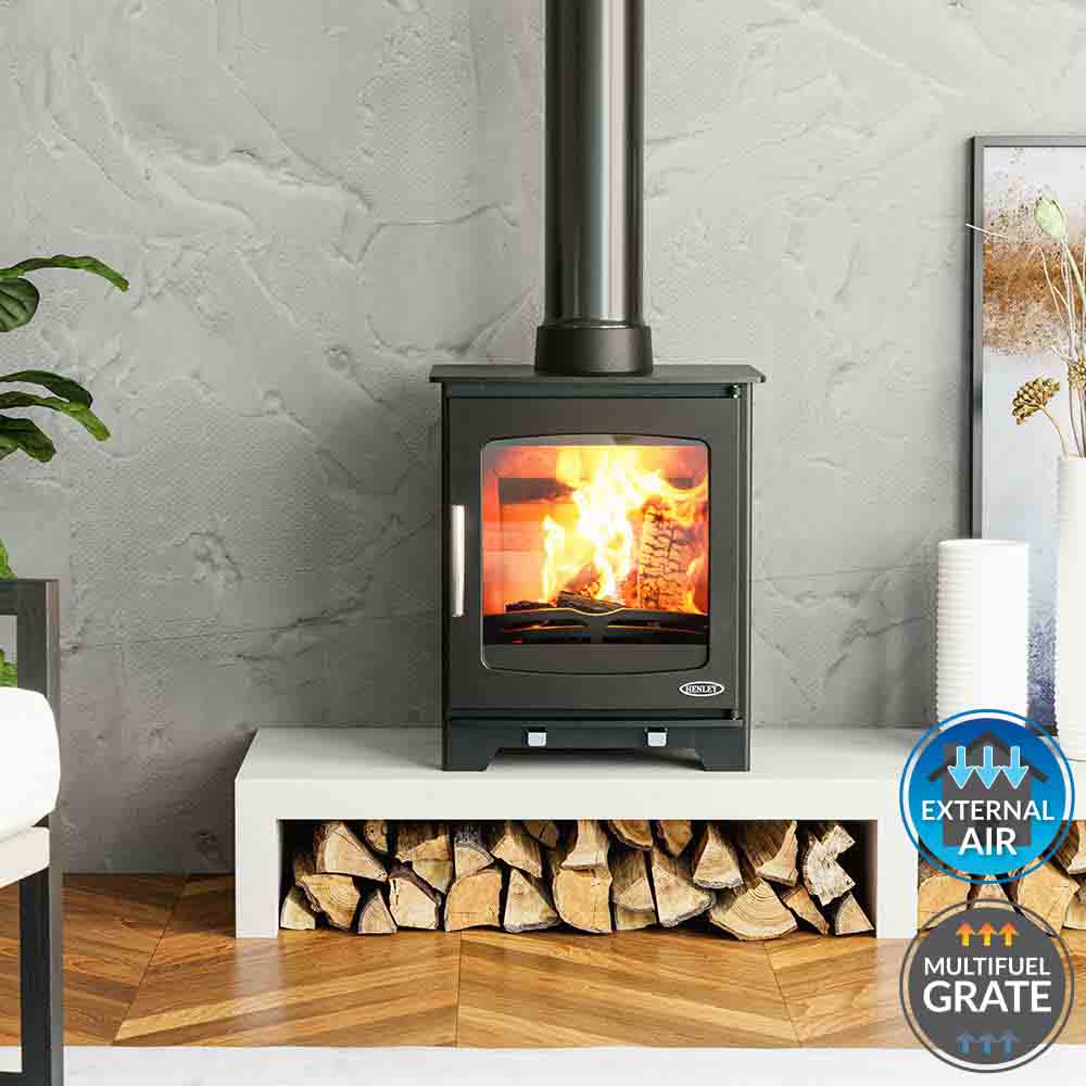 Henley Willow 6.5KW Wood Burning Eco Design Stove